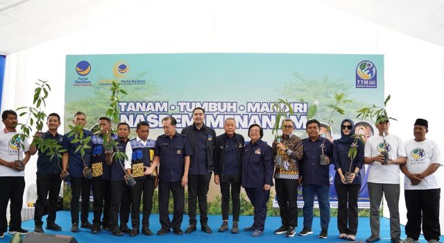 Prananda Surya Paloh: Partai NasDem Menggelar Gerakan Tanam Tumbuh Mandiri