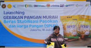 Distribusi Beras Murah Diperluas, PalmCo Salurkan 195 Ton SPHP ke Tiga Pulau