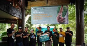 PTPN IV PalmCo Dukung Rehabilitasi Orangutan, Wujudkan Sawit yang Bersahabat dengan Alam Samboja