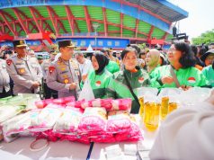 Pimpin Apel Ojol di Jatim, Kapolri Pastikan Komitmen Bermitra Jaga Kamtibmas Kondusif