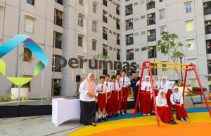 Dukung Kesehatan Masyarakat, Perumnas Bangun Toilet dan Sanitasi Umum Posyandu di Jeruksawit