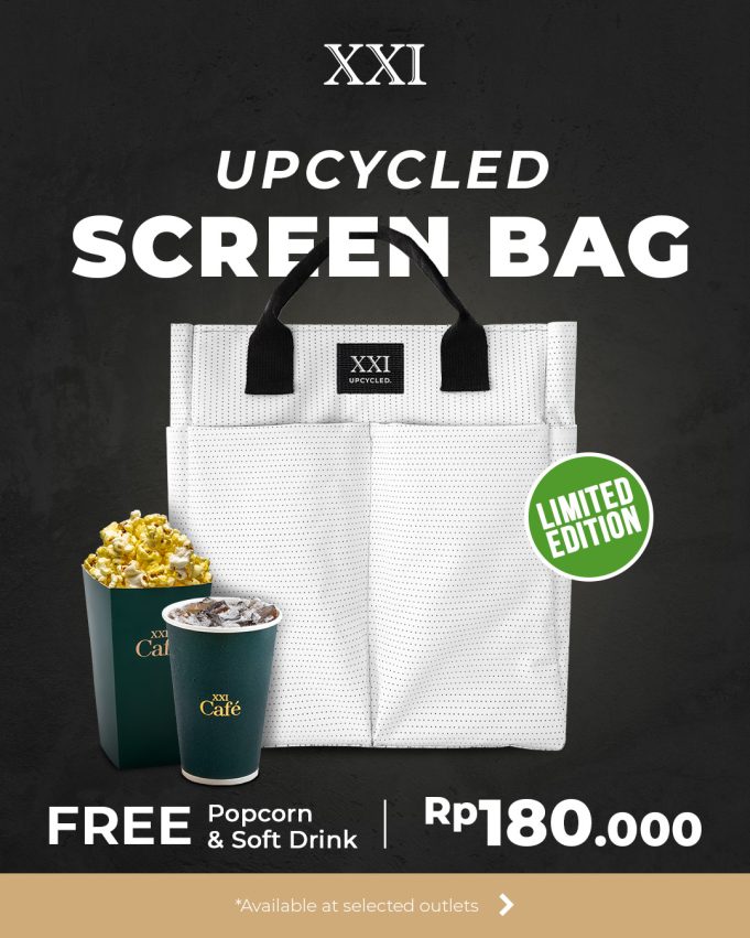 Cinema XXI Jadikan Layar Bioskop Yang Tak Terpakai Jadi Merchandise