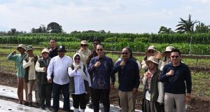 Pusat PVTPP Resmikan Embung dan Smart Farming di KPS PVT III Muara Bogor