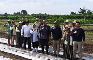 Pusat PVTPP Resmikan Embung dan Smart Farming di KPS PVT III Muara Bogor