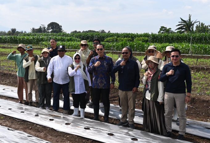 Pusat PVTPP Resmikan Embung dan Smart Farming di KPS PVT III Muara Bogor