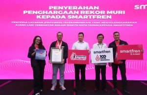 SMARTFREN Catat Rekor Nasional Sebagai Penyedia Layanan Telekomunikasi Penyelenggara Ajang Lari Terbanyak Dalam Satu Tahun