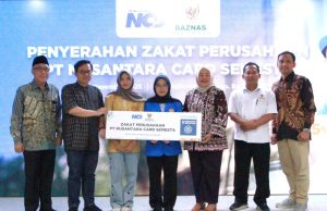 PT Nusantara Card Semesta (NCS) Salurkan Zakat Rp400 Juta Melalui BAZNAS RI