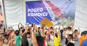 Dukungan Psikososial Kemkomdigi, Pulihkan Canda Tawa Anak-Anak Terdampak Bencana di Tapteng