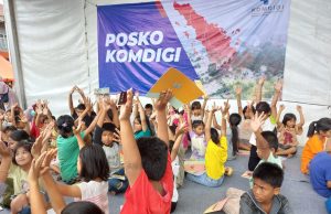 Dukungan Psikososial Kemkomdigi, Pulihkan Canda Tawa Anak-Anak Terdampak Bencana di Tapteng