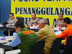 Kapolri Pimpin Rakor Bencana dengan Forkopimda Sumut, Bahu Membahu Tangani Bencana