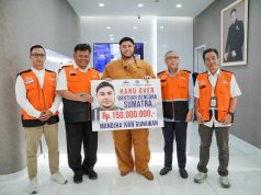 MANDJHA IVAN GUNAWAN SALURKAN DONASI UNTUK BENCANA SUMATERA MELALUI BAZNAS