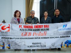 GEB Peduli Kirim 6 Ton Beras dan Obat-obatan untuk Padang Terdampak Bencana