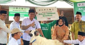 Berdayakan Ekonomi Mustahik, BAZNAS RI Luncurkan Balai Ternak di Semarang