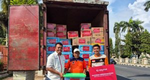 Masa Tanggap Darurat Bencana Sumatera, Telkomsat Bereaksi Cepat Salurkan Bantuan Logistik