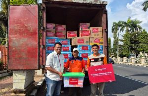 Masa Tanggap Darurat Bencana Sumatera, Telkomsat Bereaksi Cepat Salurkan Bantuan Logistik