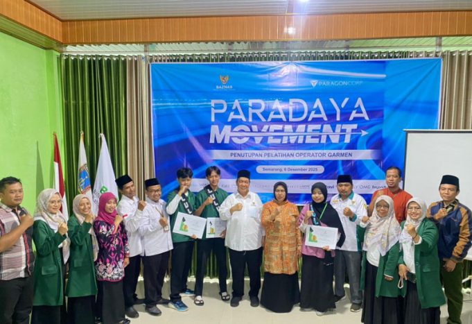 BAZNAS RI Bersama Paragon Tingkatkan Kemandirian melalui Vokasi Operator Garment