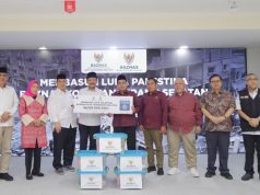 BAZNAS Kota Tangsel Salurkan Bantuan Kemanusiaan Palestina Tahap Ketujuh Rp325 juta melalui BAZNAS RI
