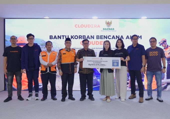 Melalui BAZNAS RI, Cloudera Salurkan Bantuan bagi Penyintas Banjir Aceh dan Sumatra