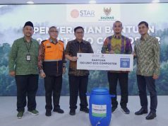 BAZNAS RI Terima Bantuan Kemanusiaan Bencana Sumatra dan 100 Eco Composter dari STAR AM