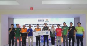 BAZNAS Runner Salurkan Donasi Kemanusiaan untuk Korban Bencana di Aceh dan Sumatra