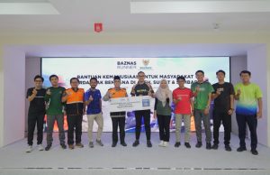 BAZNAS Runner Salurkan Donasi Kemanusiaan untuk Korban Bencana di Aceh dan Sumatra