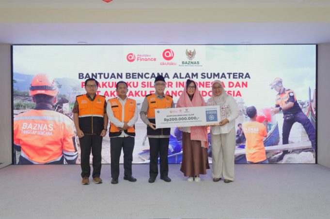 Melalui BAZNAS RI, Akulaku Serahkan Donasi Kemanusiaan Rp200 Juta bagi Penyintas Bencana di Sumatra