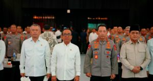 Kapolri Hadiri Rakor Lintas Sektoral, Sinergisitas Stakeholder Kunci Pelayanan Nataru