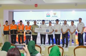 Melalui BAZNAS, Ketua Dewan Pembina APPSI Ahmad Muzani Berikan Bantuan Kemanusiaan Bencana Sumatra Rp800 Juta