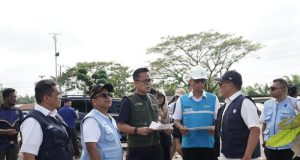 Dony Oskaria Tinjau Lahan Hunian Sementara Warga Korban Bencana di Aceh Tamiang