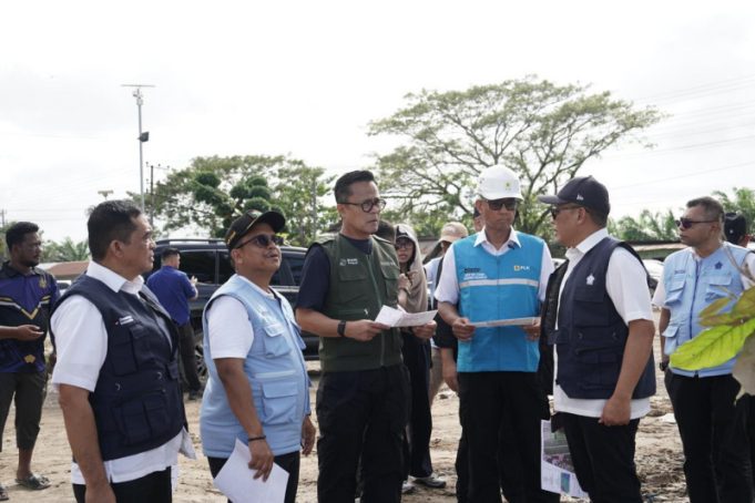 Dony Oskaria Tinjau Lahan Hunian Sementara Warga Korban Bencana di Aceh Tamiang