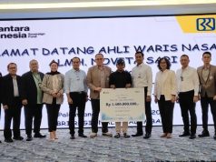 Komitmen BRI Life, Bayarkan Klaim dan Manfaat Sebesar Rp. 1,4 Miliar Kepada Nasabah Asuransi Pelita di Palembang
