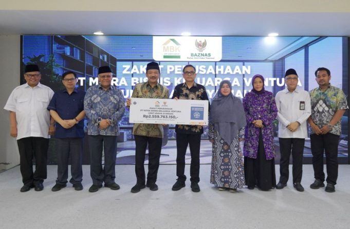Bantu Pemberdayaan Mustahik, PT MBK Ventura Salurkan Zakat Perusahaan Rp2,5 Miliar melalui BAZNAS RI