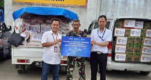 BRI Danareksa Sekuritas Salurkan Bantuan Paket Sembako untuk Dukung Pemulihan Masyarakat Terdampak Banjir Sumatra