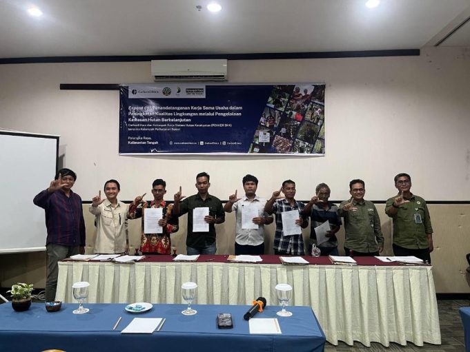 CarbonEthics Gandeng Lima Desa di Kalimantan Tengah untuk Restorasi Ekosistem Gambut