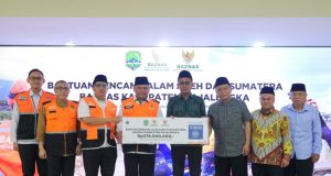 BAZNAS Kabupaten Majalengka Salurkan Donasi Banjir Sumatra Rp378 Juta Melalui BAZNAS RI