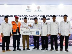 Melalui BAZNAS RI, BAZNAS Kota Banjar Salurkan Donasi Banjir Sumatra Sebesar Rp 222 Juta