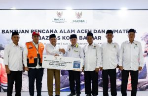 Melalui BAZNAS RI, BAZNAS Kota Banjar Salurkan Donasi Banjir Sumatra Sebesar Rp 222 Juta