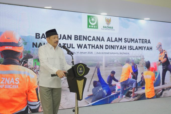Bersama BAZNAS Pulihkan Sumatra, NWDI Salurkan Bantuan Kemanusiaan Rp150 juta