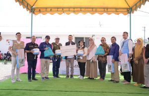 PTPN III (Persero) dan Mitra Kolaborasi Salurkan Bantuan bagi Warga Huntara Aceh Tamiang