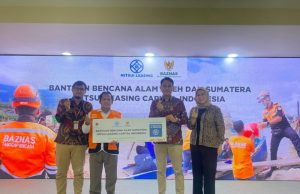 Melalui BAZNAS RI, Mitsui Leasing Capital Indonesia Salurkan Dana CSR untuk Perkuat Respon Kebencanaan Nasional