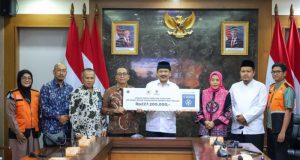 Keluarga Besar Kementerian Sekretariat Negara Salurkan Bantuan Kemanusiaan Sumatra Rp227 Juta melalui BAZNAS RI