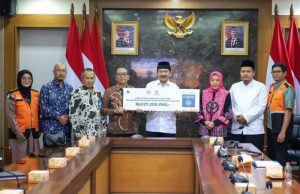 Keluarga Besar Kementerian Sekretariat Negara Salurkan Bantuan Kemanusiaan Sumatra Rp227 Juta melalui BAZNAS RI