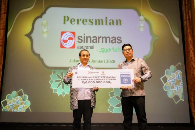 Percayakan BAZNAS RI, PT Sinar Mas Asuransi Syariah Salurkan Zakat Perusahaan Rp1 Miliar