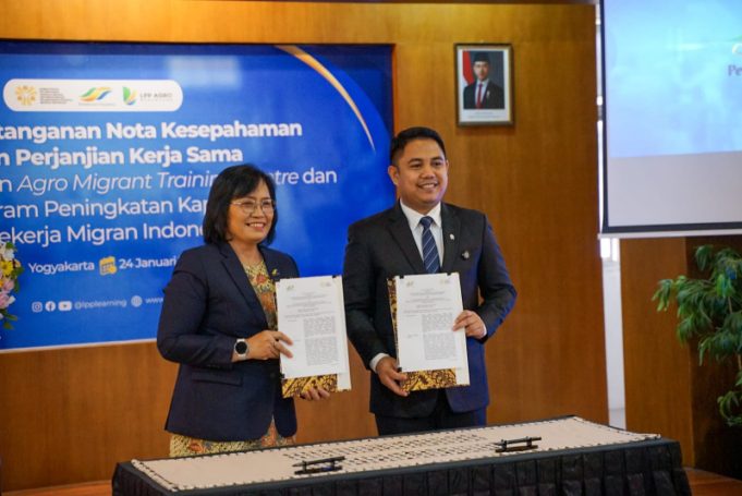 Melalui Kerja Sama LPP Agro Nusantara dan KP2MI, PTPN III (Persero) Perkuat Peran Pengembangan SDM Pekerja Migran