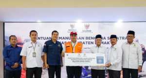 Bantu Pulihkan Sumatra, BAZNAS Demak Salurkan Sedekah Rp342 Juta melalui BAZNAS RI
