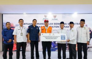Bantu Pulihkan Sumatra, BAZNAS Demak Salurkan Sedekah Rp342 Juta melalui BAZNAS RI