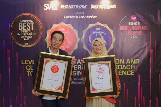 Perkuat Digitalisasi Zakat, BAZNAS RI Sukses Raih Dua Penghargaan SWA 2026