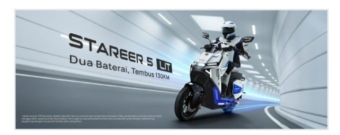 Ofero Luncurkan Sepeda Listrik Premium Terbaru Stareer 5 Lit Dengan Jarak Tempuh Hingga 130 Kilometer