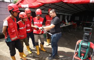Endapan Lumpur dan Sisa Material Banjir Jadi Prioritas, PMI Manfaatkan Dukungan Teknologi Bosch