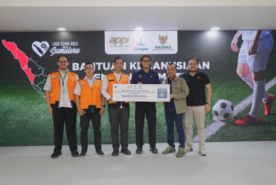 Bersama BAZNAS RI Pulihkan Sumatra, APPI dan iLeague Salurkan Bantuan Rp340 Juta